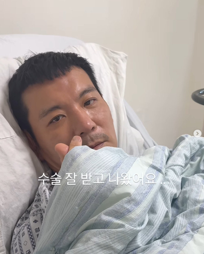 정성호, 요로결석 수술 후 회복 근황…아내 “출산급 고통”