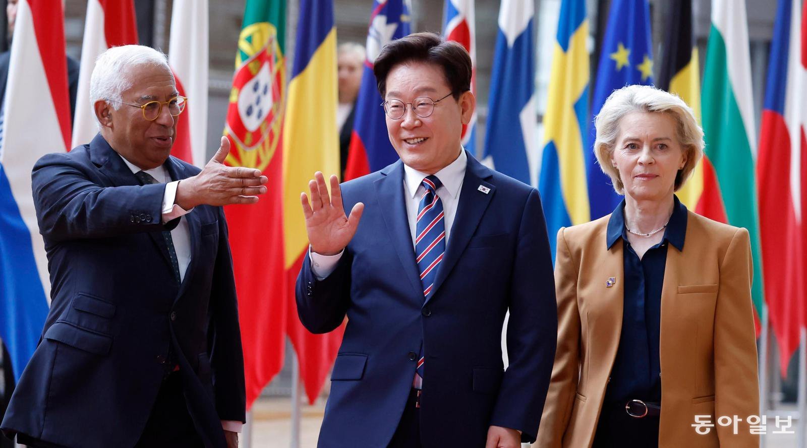 韓-EU 정상 “北러 군사협력 규탄” 공동성명… 안보협력 강화 ‘정보보호협정’ 추진하기로
