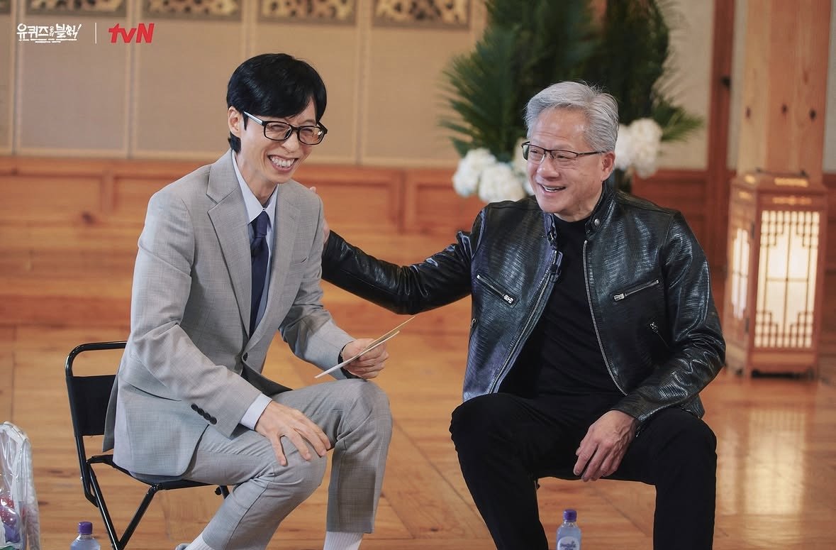 젠슨 황, 이재용·최태원·정의선 중 ‘찐친’ 묻자 “너무 쉽다”