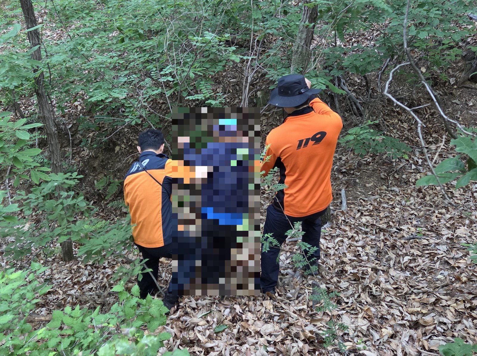 문경서 실종 치매 노인, 10시간 만에 야산서 무사 발견