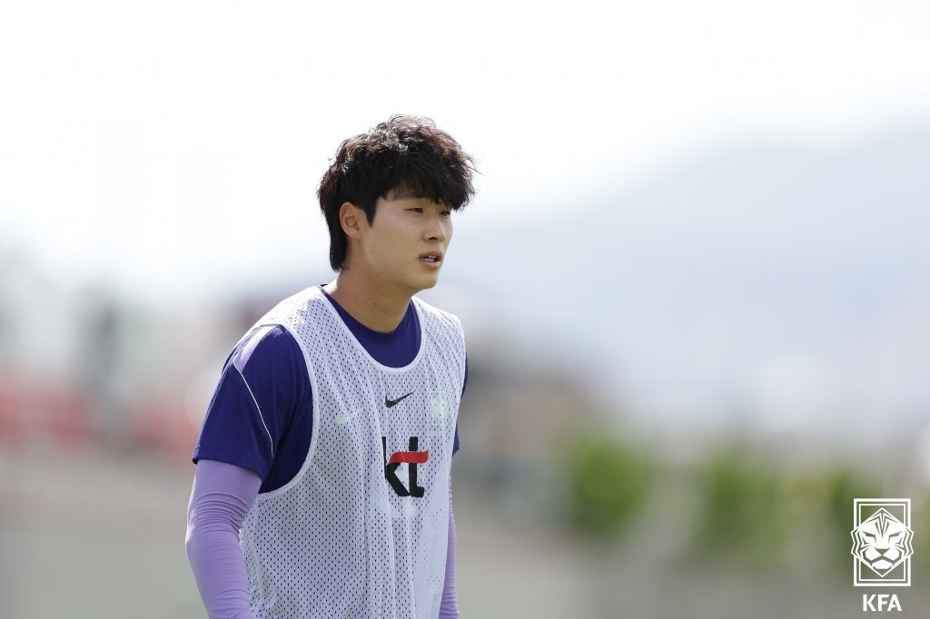 홍명보호 센터백 김태현, 왼발목 부상…조별리그 전체 불투명