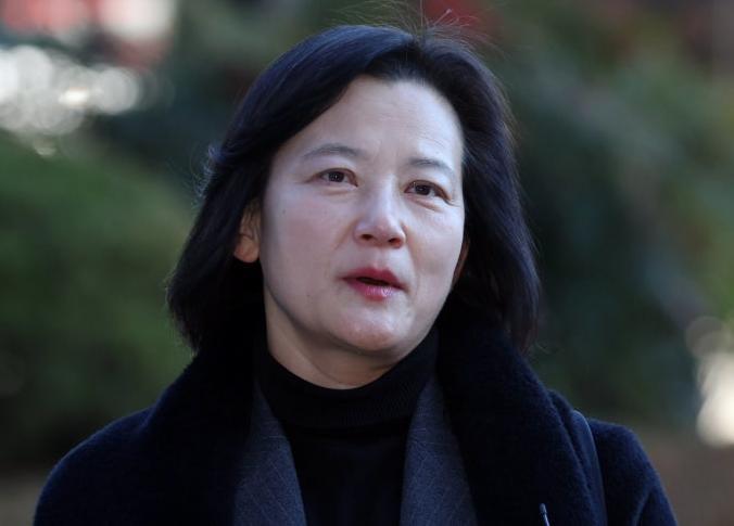법무부 인사에서 고검 검사급 보직으로 사실상 강등된 정유미 검사장. 뉴스1