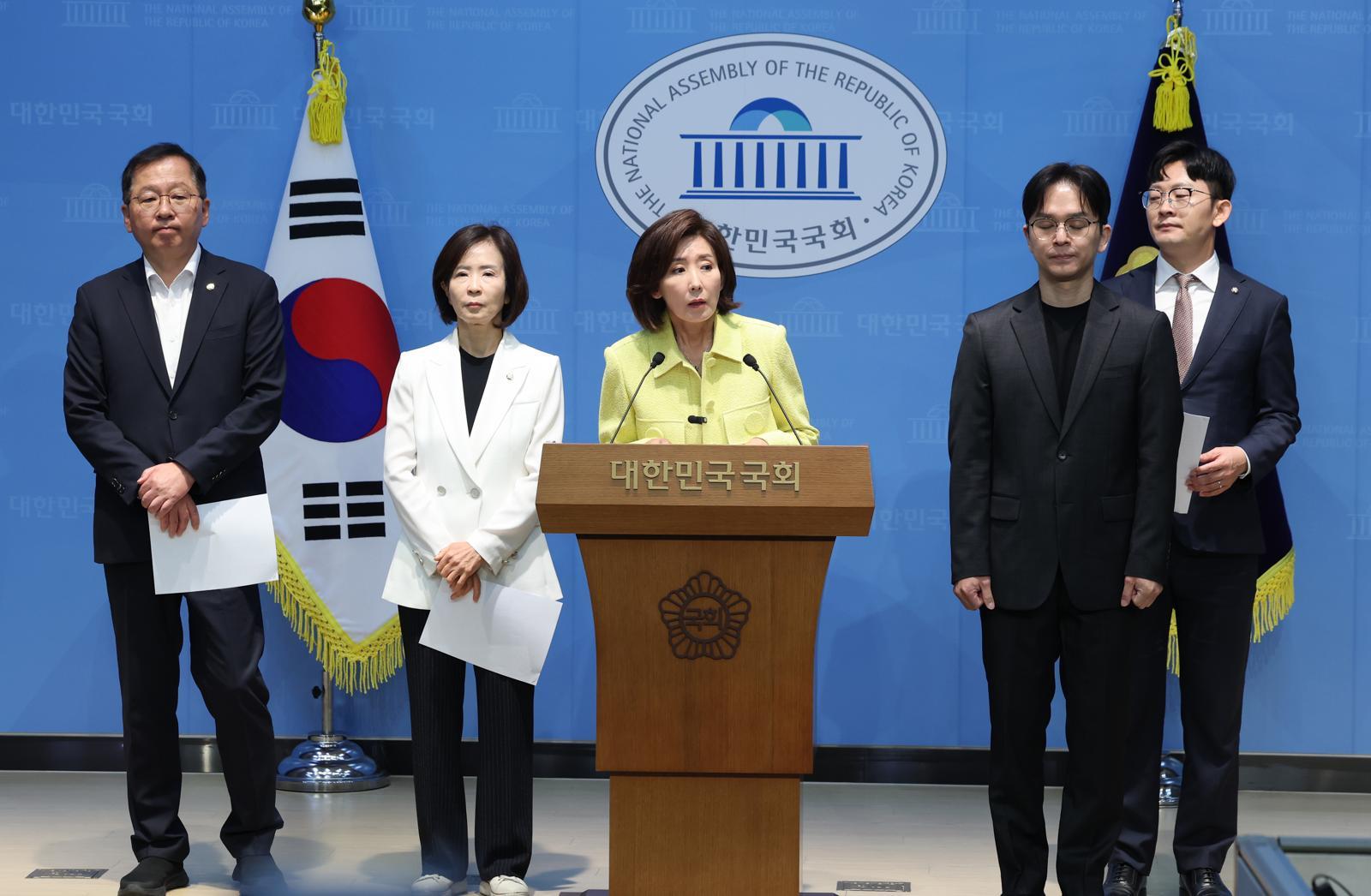 나경원 “문제 선거구 부분 재선거하라…내가 오세훈이면 당장 선언”