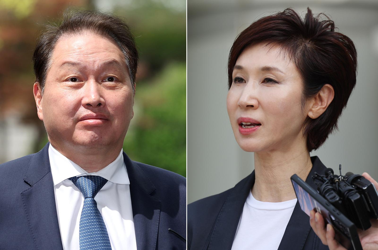 최태원-노소영, 오늘 법정 대면…‘4배 뛴 SK주식’ 2차 조정 쟁점