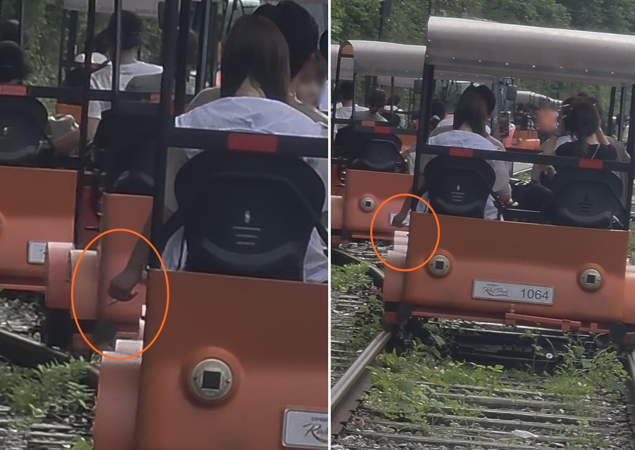 춘천 레일바이크서 ‘줄담배’ 눈살…“현장 중국인으로 가득차”