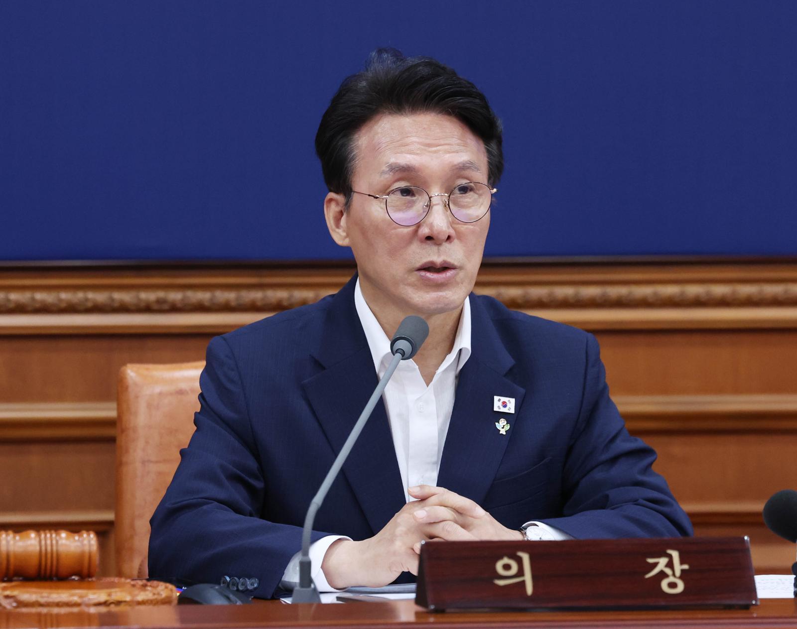 金총리, 잠실 봉쇄 시위에 “심각한 불법 행위…민주질서 보호돼야”
