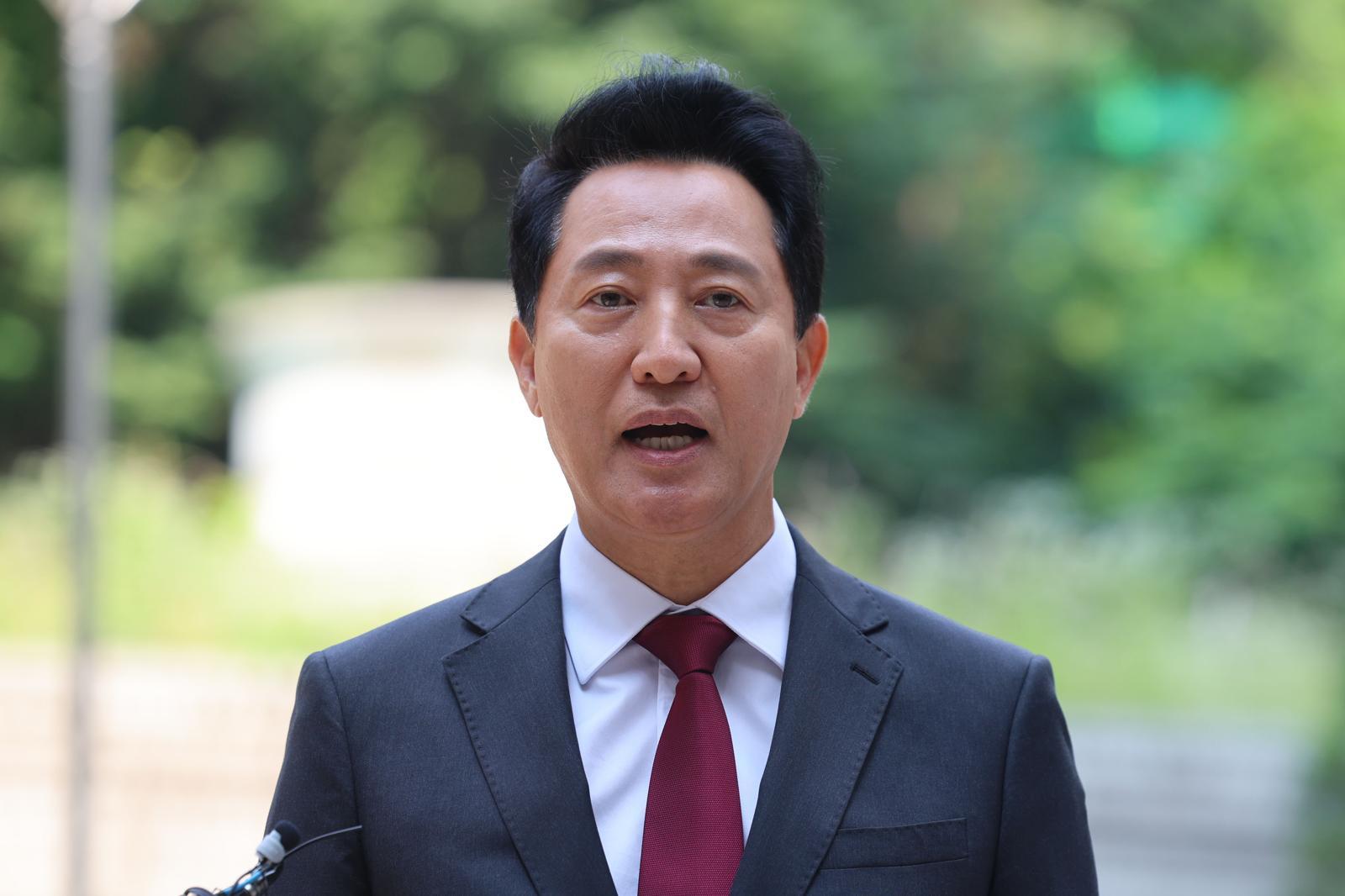 오세훈 서울시장. 뉴시스