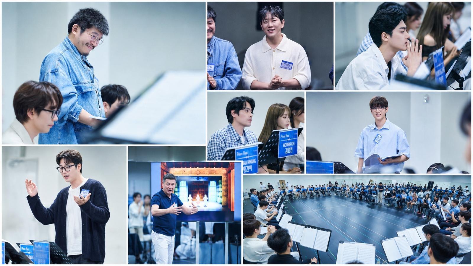 뮤지컬 ‘겨울왕국’ 한국 초연이 지난 8일 전체 연습 현장을 17일 처음 공개했다. 엘사와 안나를 포함한 47인 캐스트와 제작진은 대본 독회와 음악 연습으로 서울 개막 준비를 본격화했다.