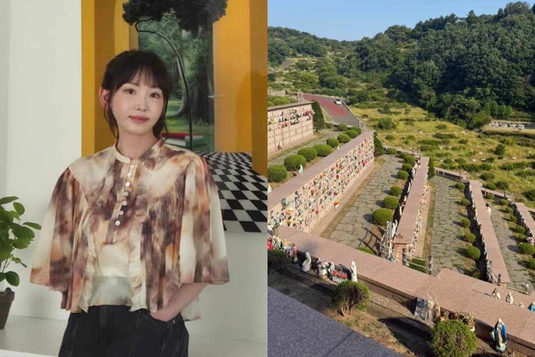 ‘父 채무 11억 고백’ 강예원, 추모공원 찾아 “또 만나요”…그리움