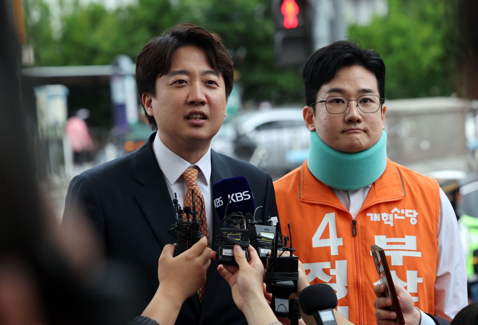 이준석 “정이한 피습 자작극 의혹 중대한 선거범죄”