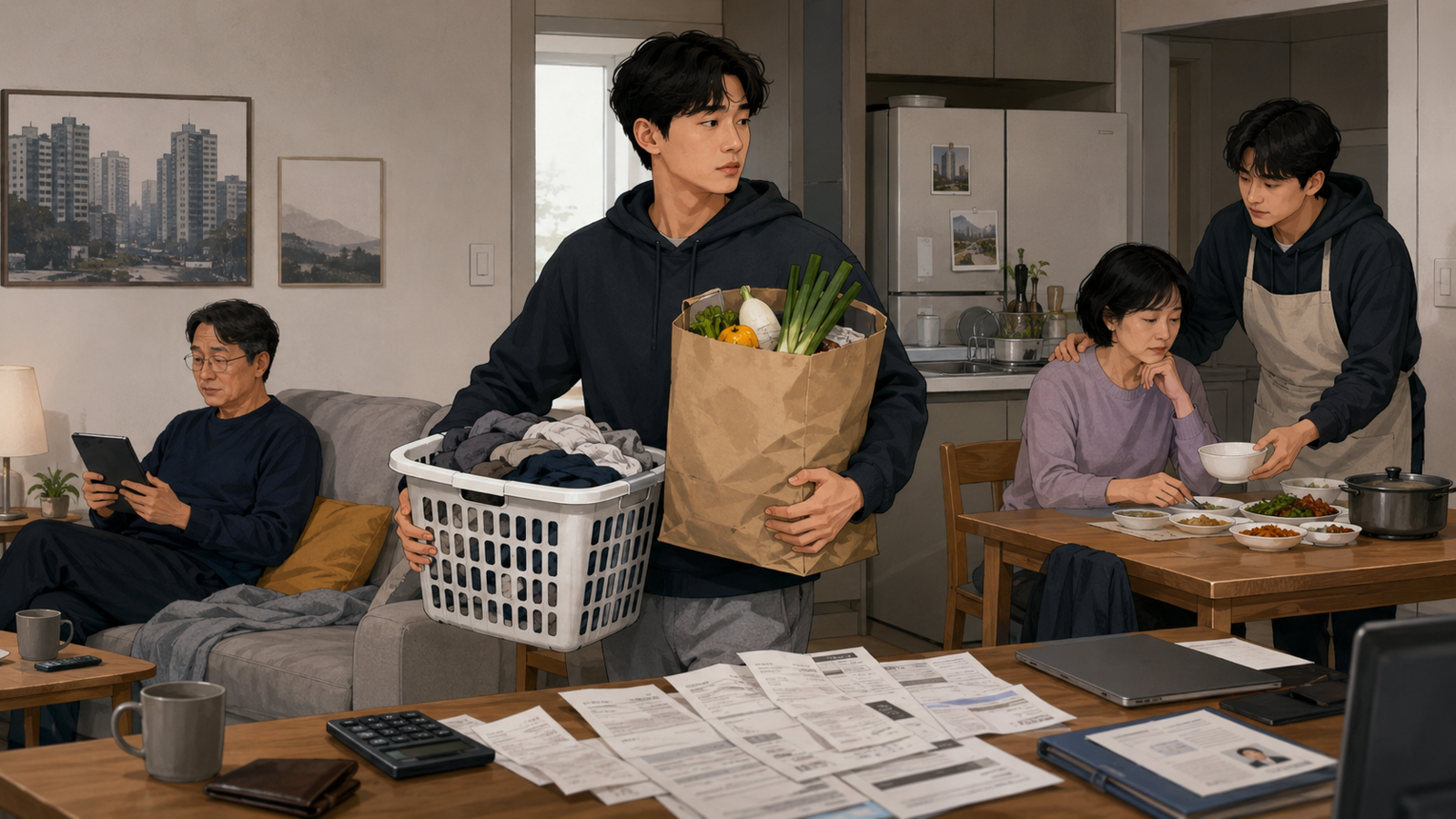 “직장은 본가, 월급은 용돈”…청년 취업난에 뜬 ‘전업자녀’