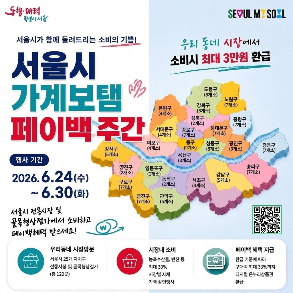 가계보탬 포스터. 서울시 제공