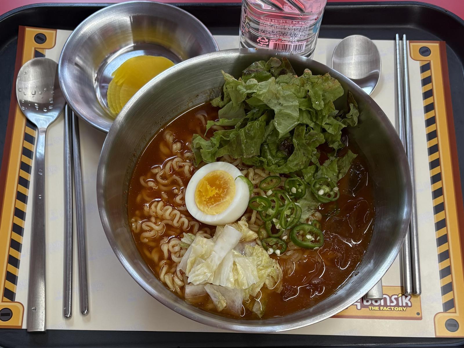 냉라면. 황수영 기자