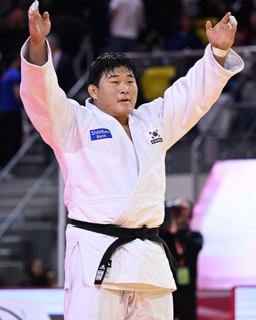 한국 유도 간판 김민종, 그랜드슬램 개인 첫 金