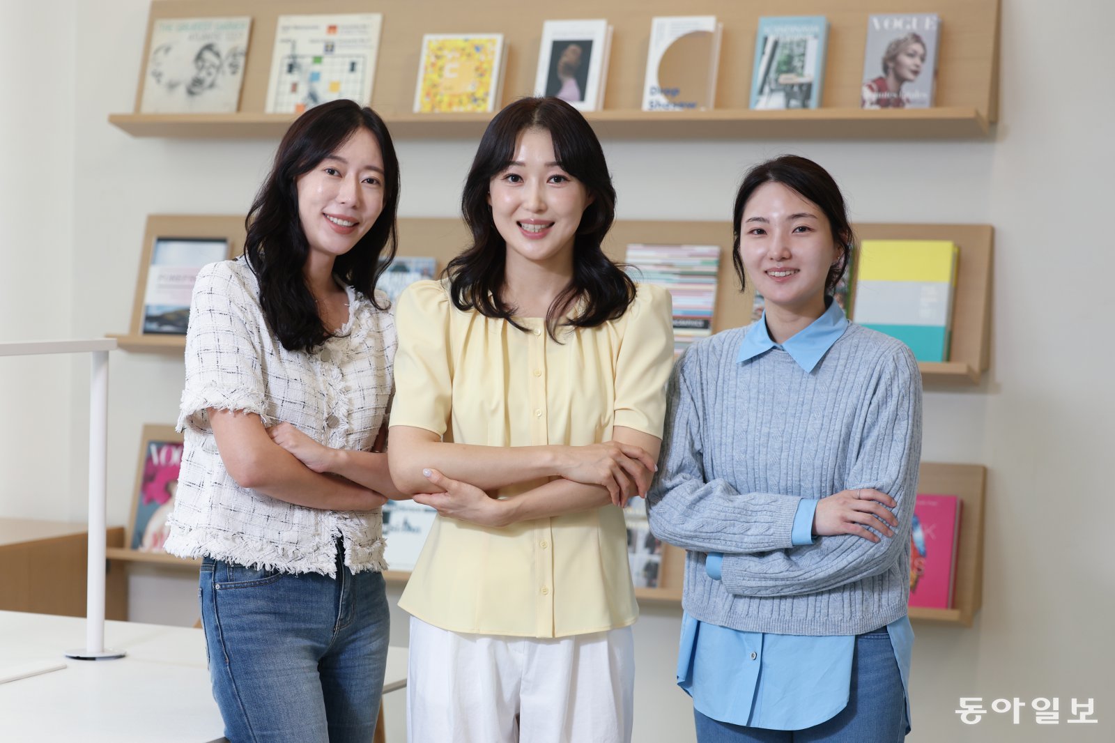 LG유플러스 요금·결합상품팀 박금울, 김주희, 유상인 책임.
