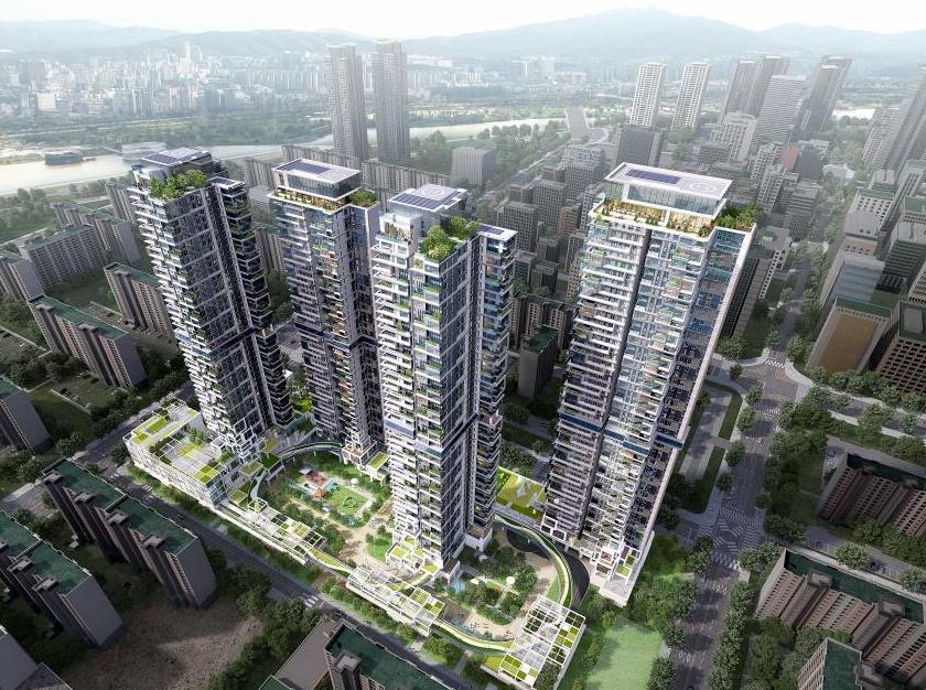 여의도 대교아파트 재건축 정비사업 조감도. 영등포구 제공
