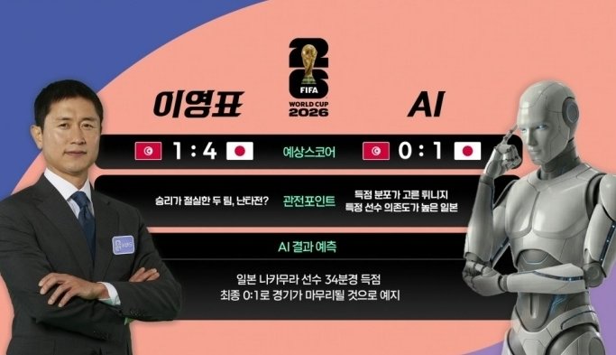 튀니지전 ‘일본 4골 예언’ 적중한 이영표…“부러워하지 않겠다” 감동 멘트
