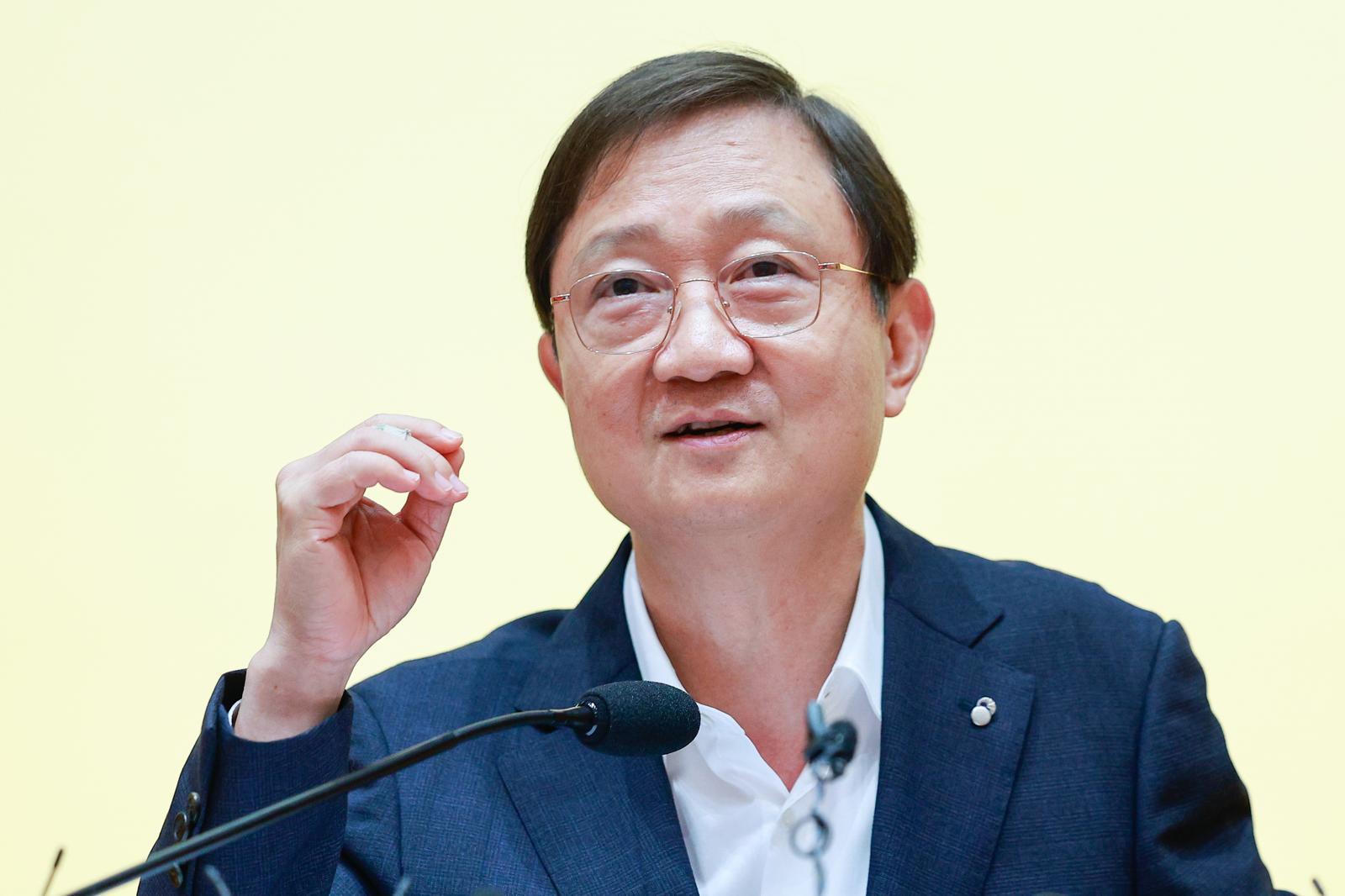 이찬진 금융감독원장이 22일 서울 여의도 금감원에서 열린 기자간담회에 참석해 발언을 하고 있다. 뉴스1