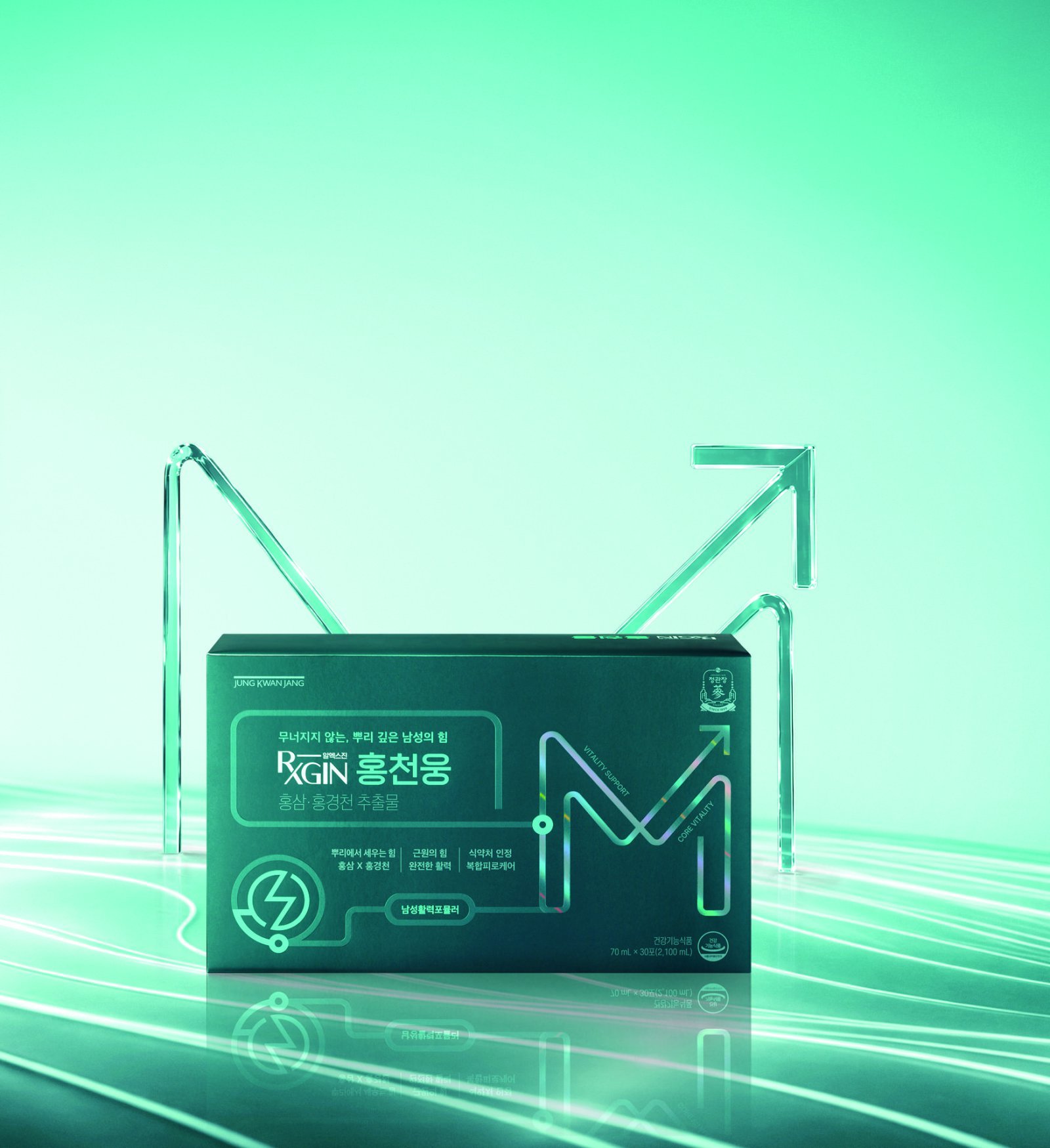 정관장 RXGIN 홍천웅 제품. 정관장 제공