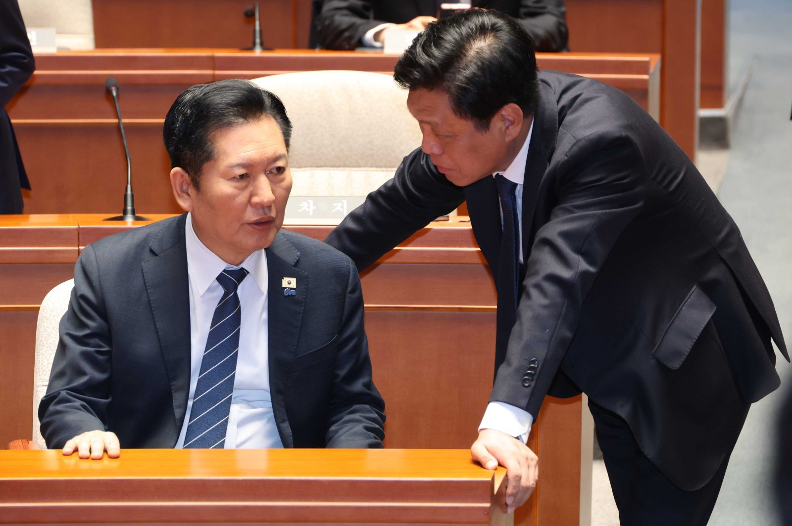 정청래 “조승래, 그동안 부족한 대표 만나 수고 많아”