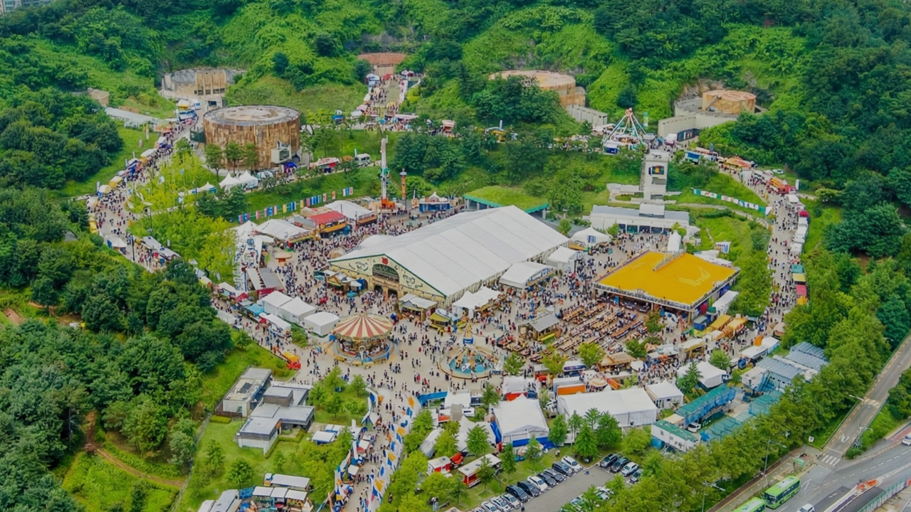 옥토버페스트 서울 2026 행사장 조감 이미지. 도이치옥토버페스트코리아 제공