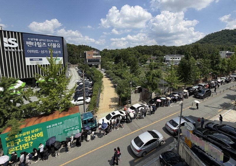 경산 중산지구 ‘펜타힐즈W 1단지’ 베일 벗었다… 26일 견본주택 오픈, 본격 분양 돌입
