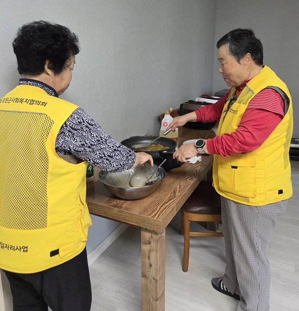복권기금, 고령화 지역 철원서 노인 일자리 사업 지원