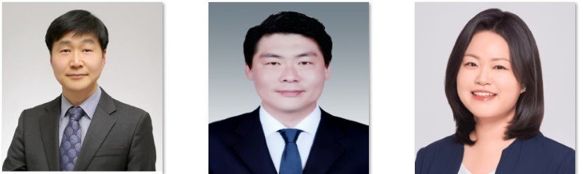 왼쪽부터 정책위원장 김태희 의원(안산 2), 정무수석부대표에는 유경현 의원(부천 7), 기획수석부대표에는 이자형 의원(광주 3) 더불어민주당 경기도의회 제공