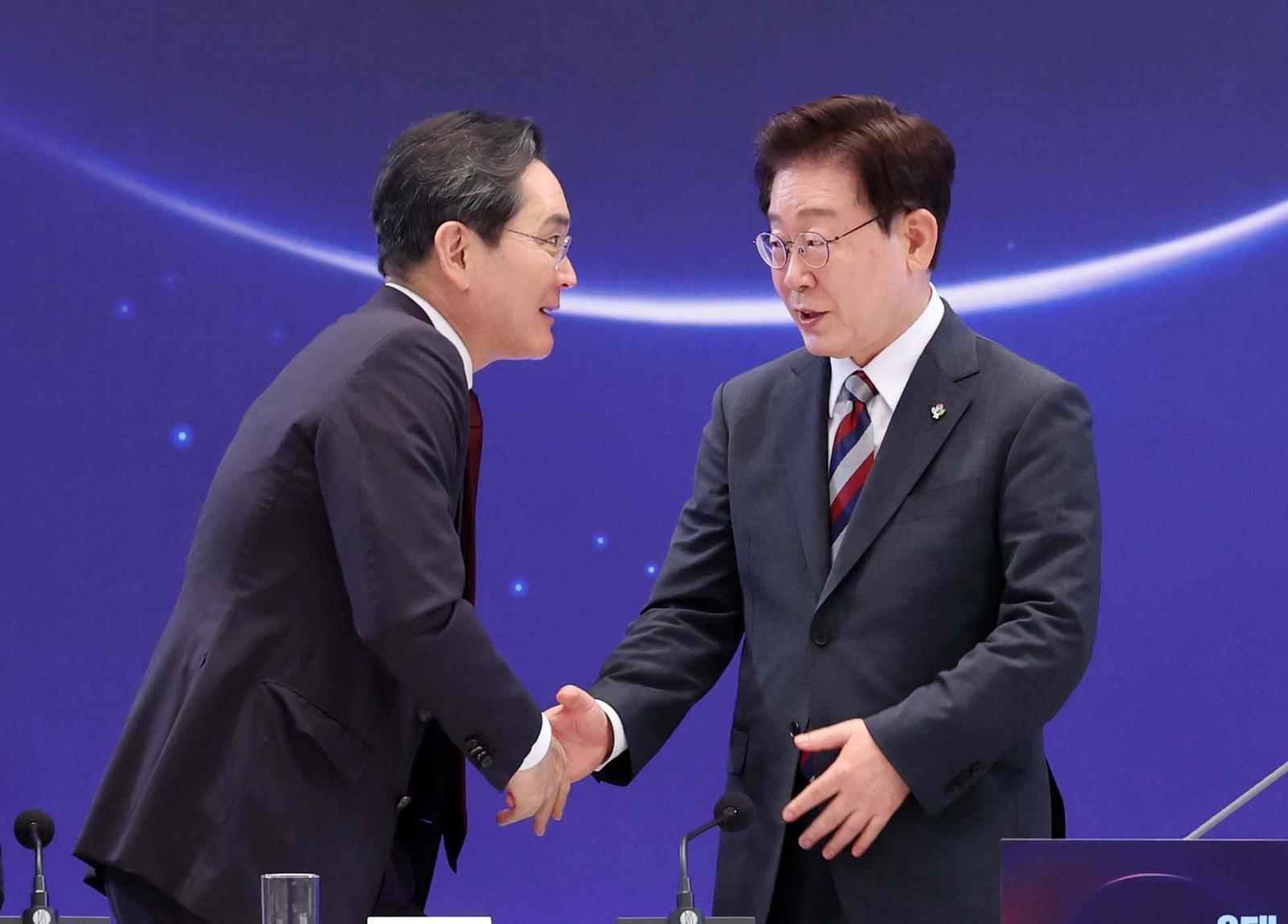 수자원공사 사장 “호남권 용수 걱정말라”…李대통령 반색
