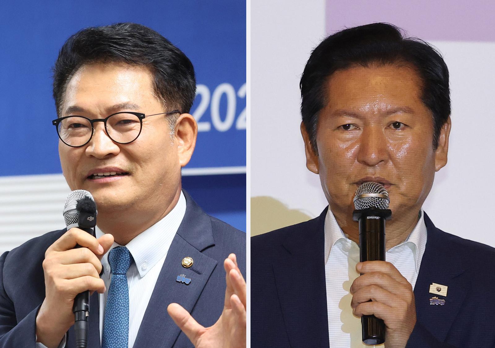 송영길 “정청래, 盧 한미FTA 반대 선봉“ vs 鄭 “적통의 적자도 꺼낸적 없어”