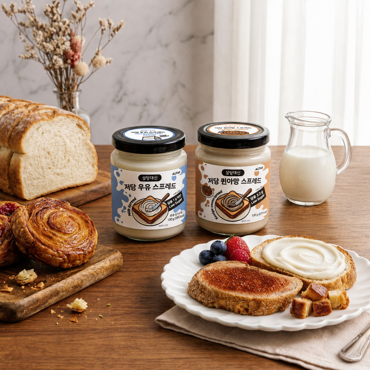 Altist Launches Two Low-Sugar Spreads at GS The Fresh