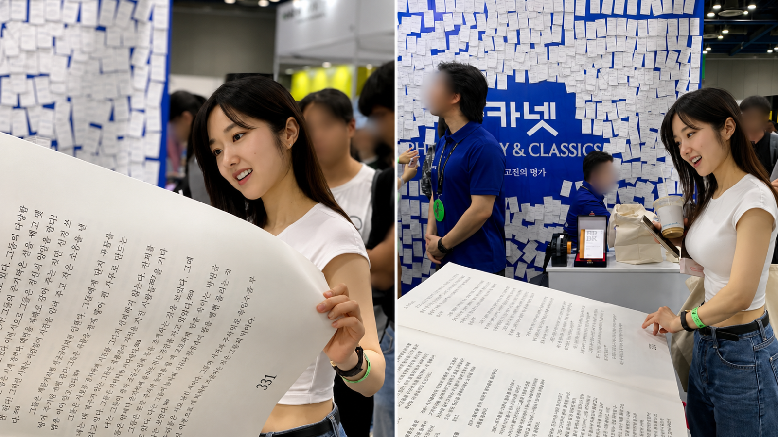 이혜성, 코엑스 도서전서 포착…독서 사랑 드러낸 근황
