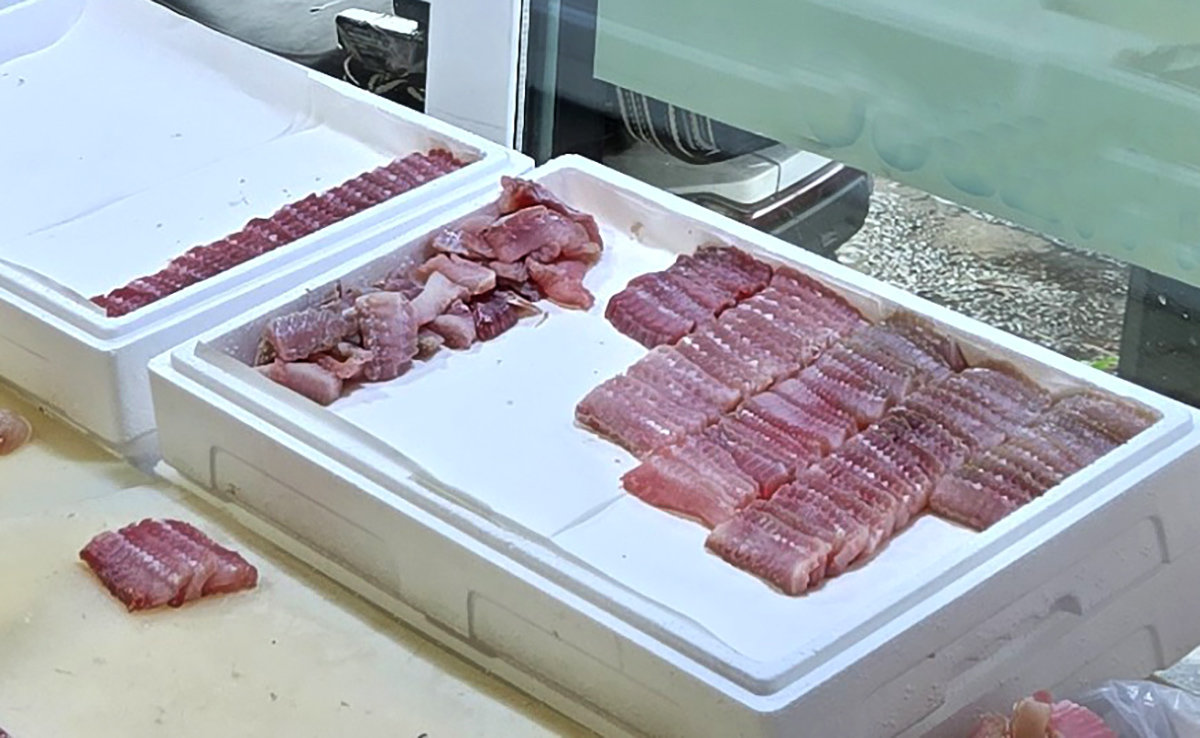 홍어 53t 원산지 속인 업체 2곳 적발…장례식장·식당 유통