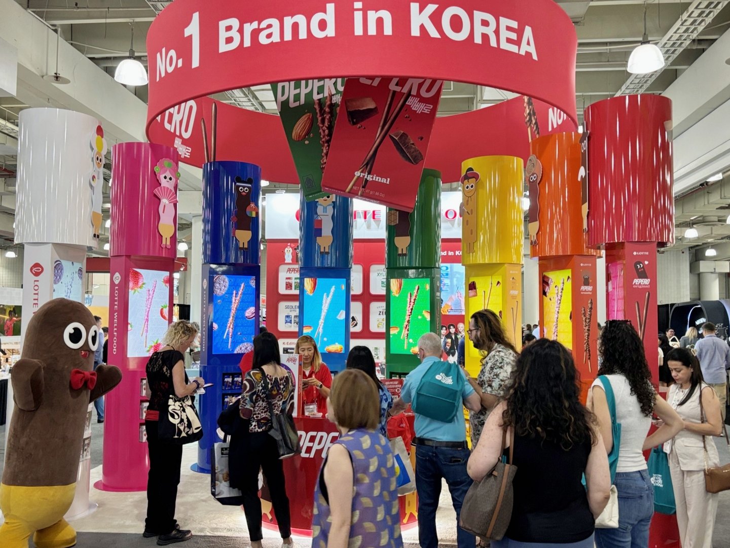 롯데웰푸드, 美 최대 식품 박람회 참가 성료