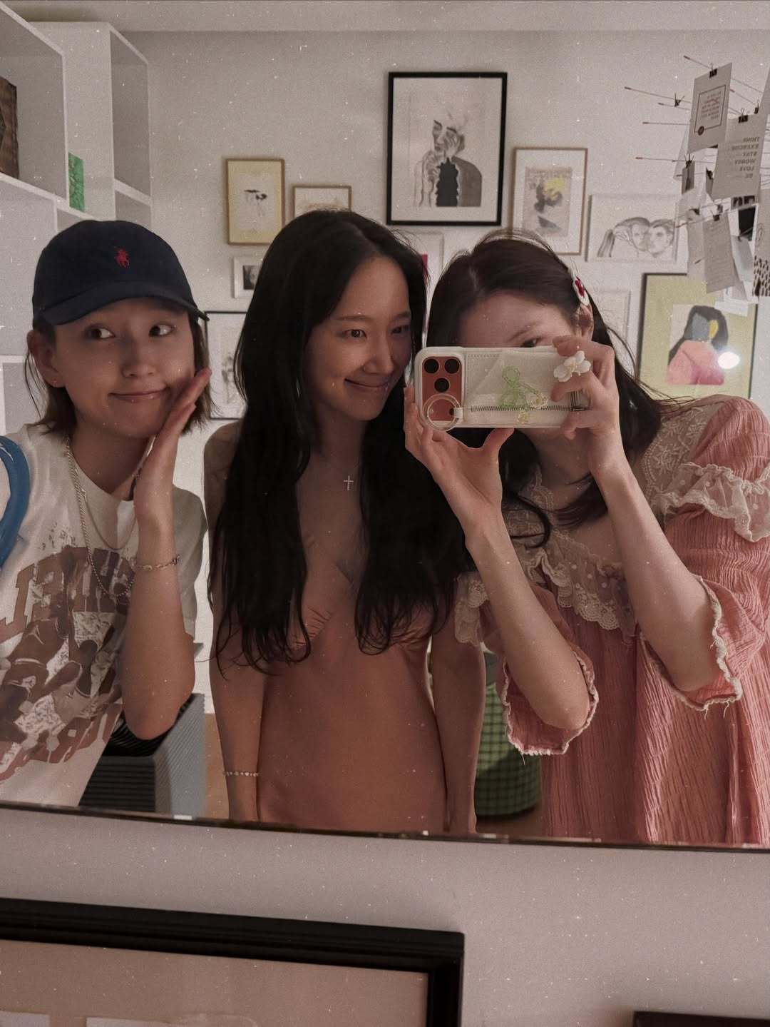 한소희 류혜영 박예니. SNS 갈무리