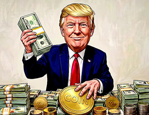 Trump Earned $2.2 Billion in First Year as President, Largely from Crypto Ventures