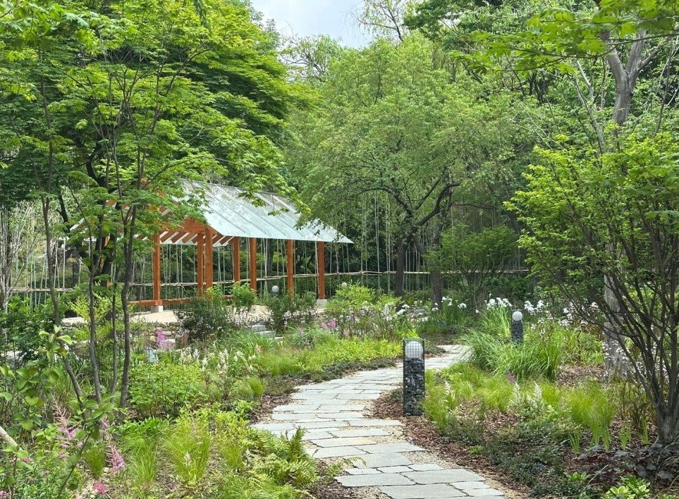 남산 한국숲정원 지당원 풍경. 사진=서울시 공식 블로그
