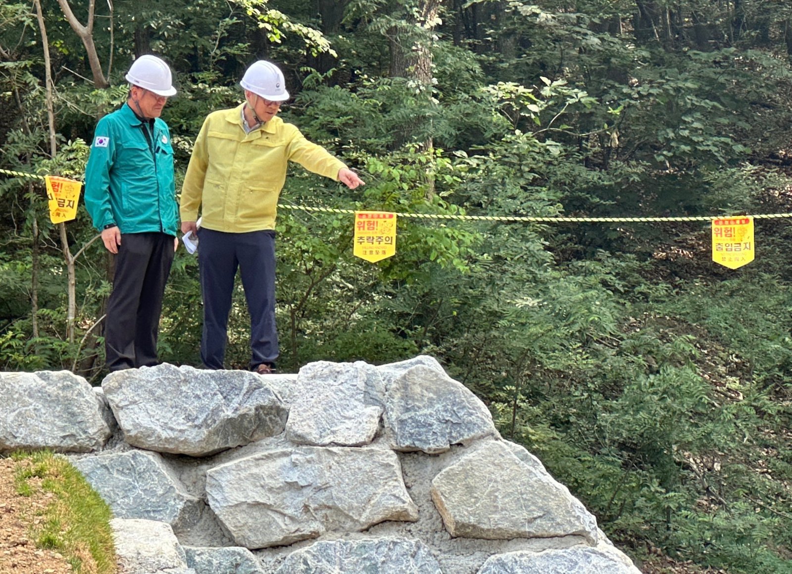 산림청, ‘전남광주·부산·울산·경남’ 산사태 위기경보 ‘주의’ 상향