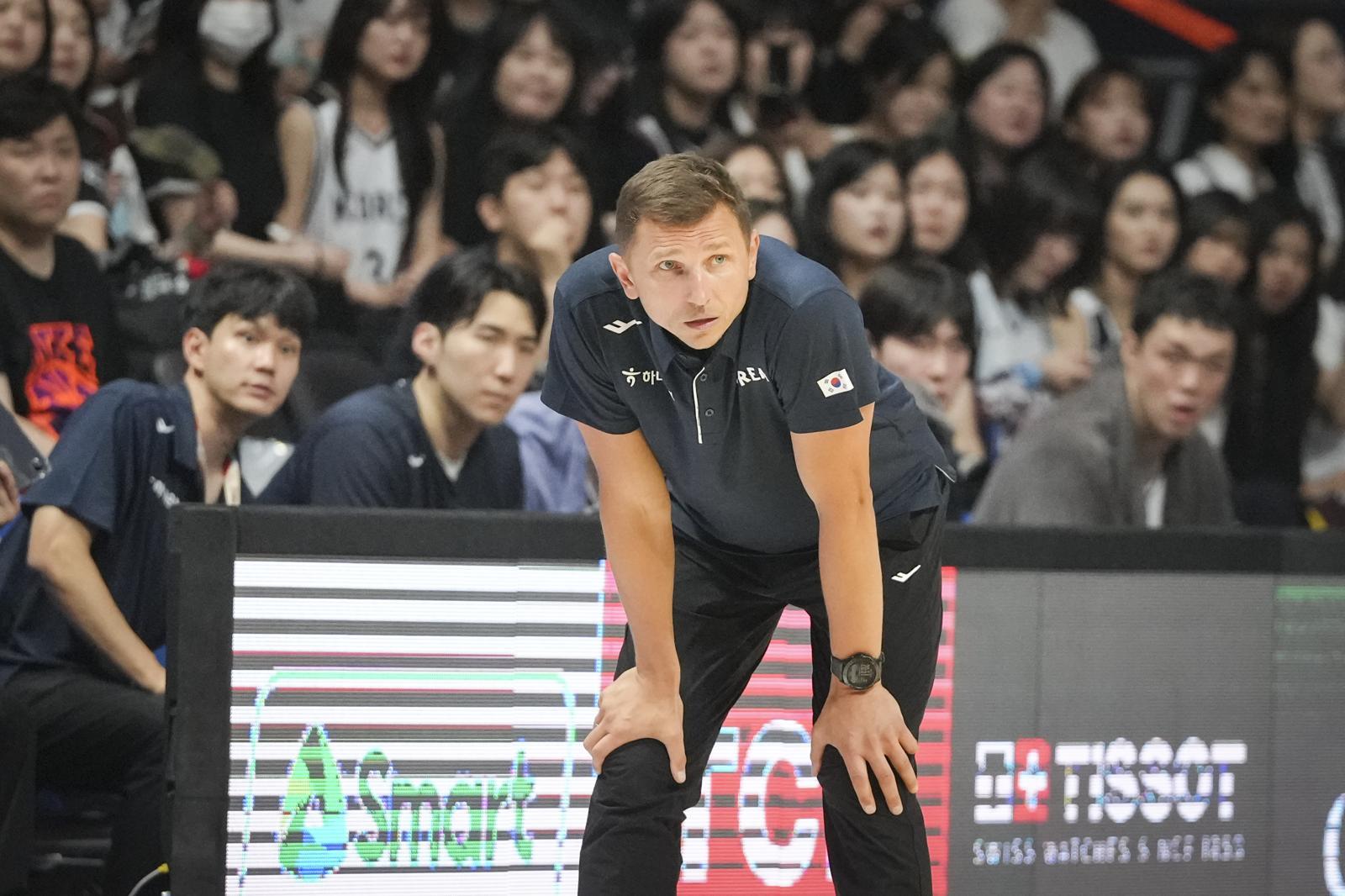 South Korea faces elimination after fourth-quarter collapse against Taiwan in basketball qualifiers