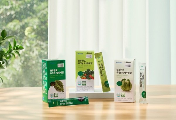 하루 한 포로 챙기는 영양… 휴럼, ‘유기농 야채분말 3종’ 다이소 단독 출시