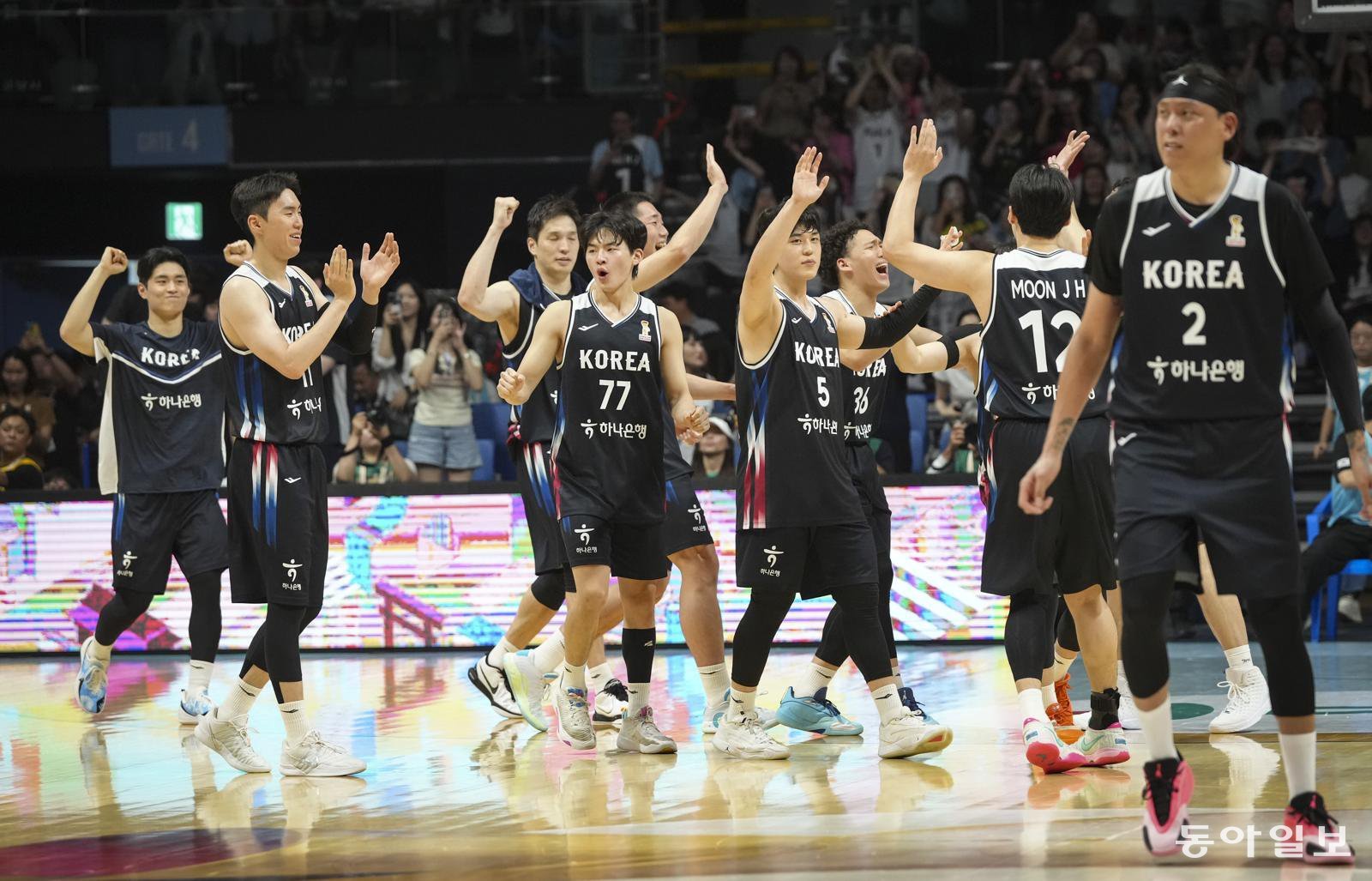기사회생 한국, 81-79로 일본 제압하고 FIBA 월드컵 아시아 예선 1라운드 통과