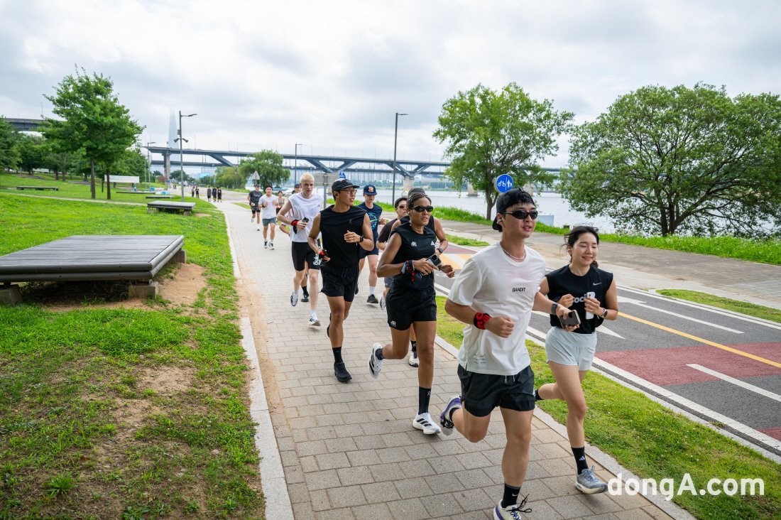 샥즈, 성수동서 러너들 직접 만났다. 샥즈 제공