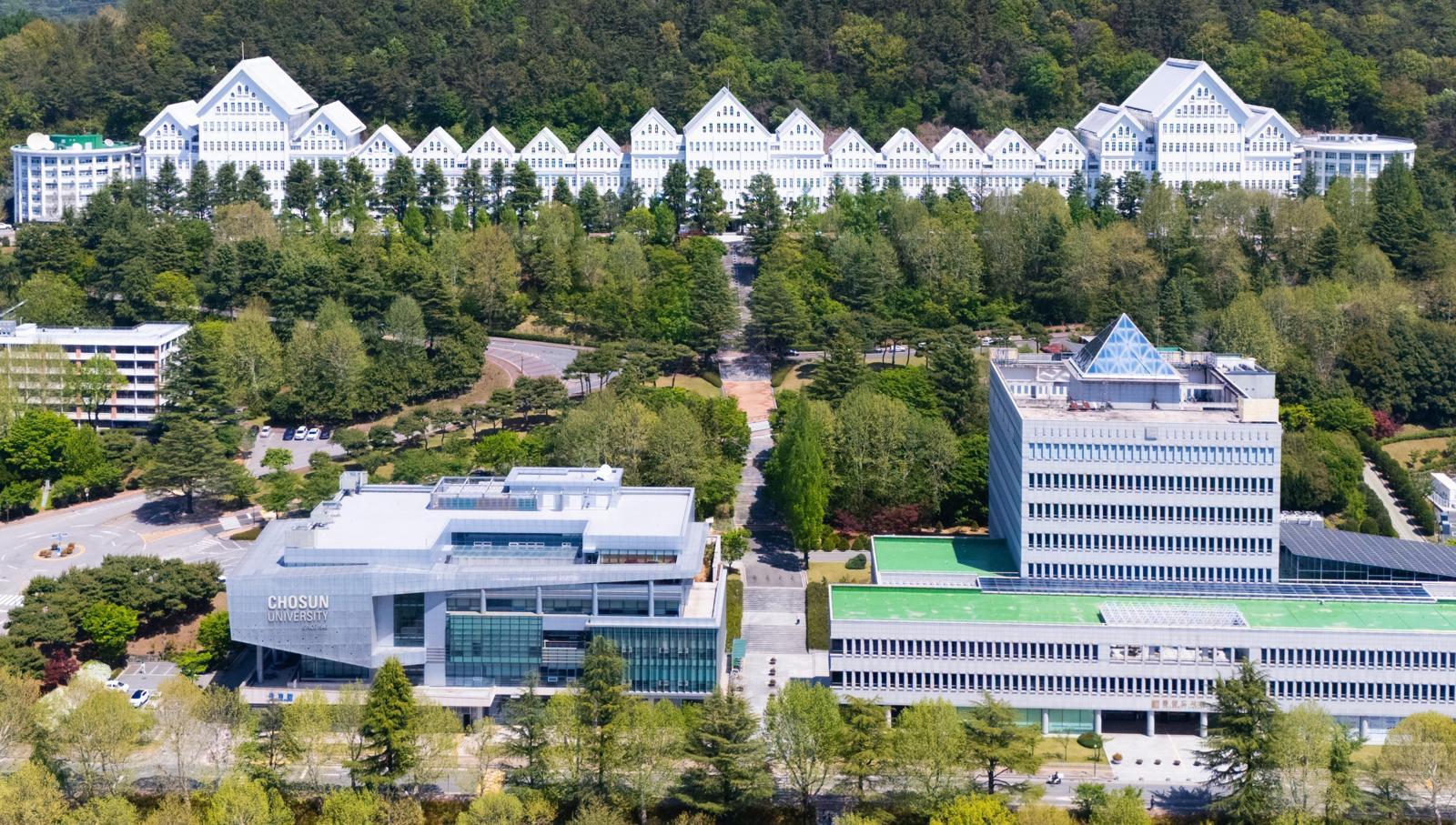 전남광주특별시 동구 서석동 조선대 캠퍼스. 올해로 개교 80주년을 맞은 조선대는 글로컬대학 사업을 통해 지역과 함께 성장하는 혁신 모델을 만들어 가고 있다. 조선대 제공