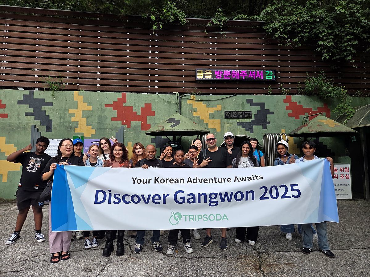 2025 여기저기 페스티벌 in 철원의 외국인 대상 프로그램 현장 / 출처=강원창조경제혁신센터