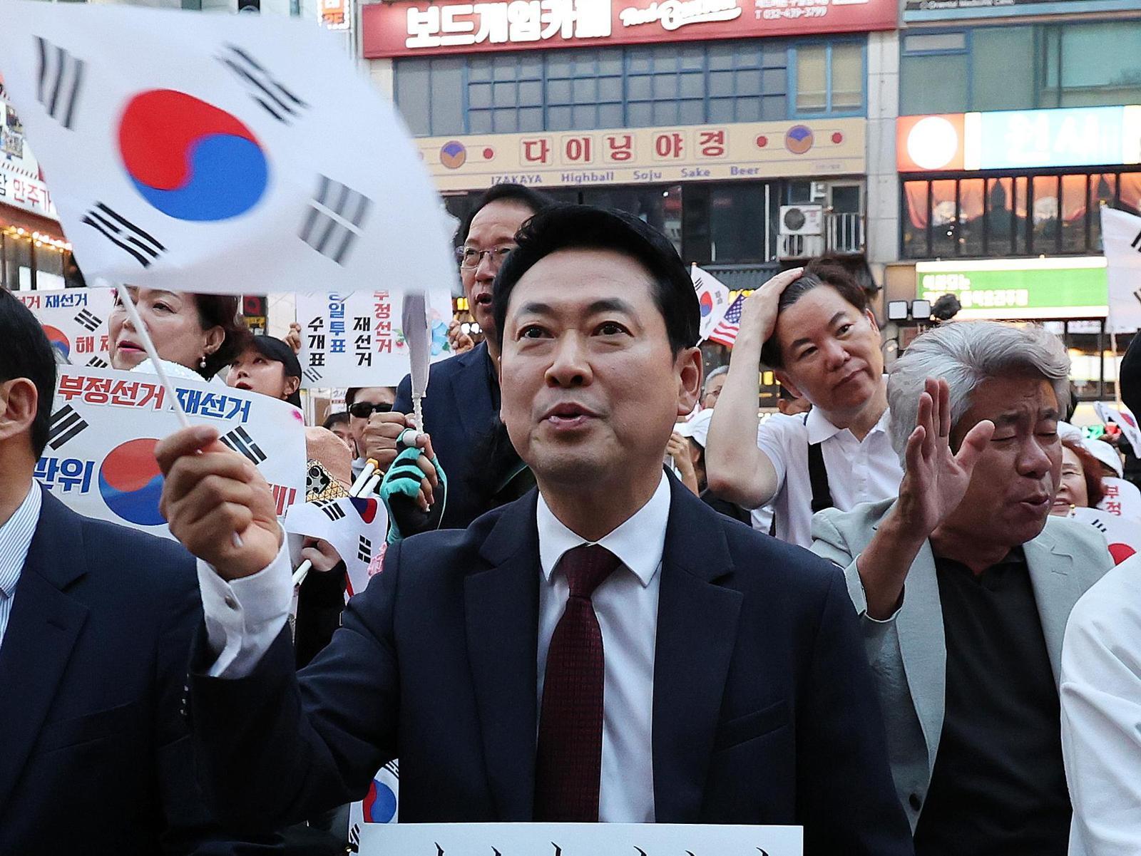 ‘장외 정치’ 나선 장동혁… “與주도 특검 누가 믿겠나”