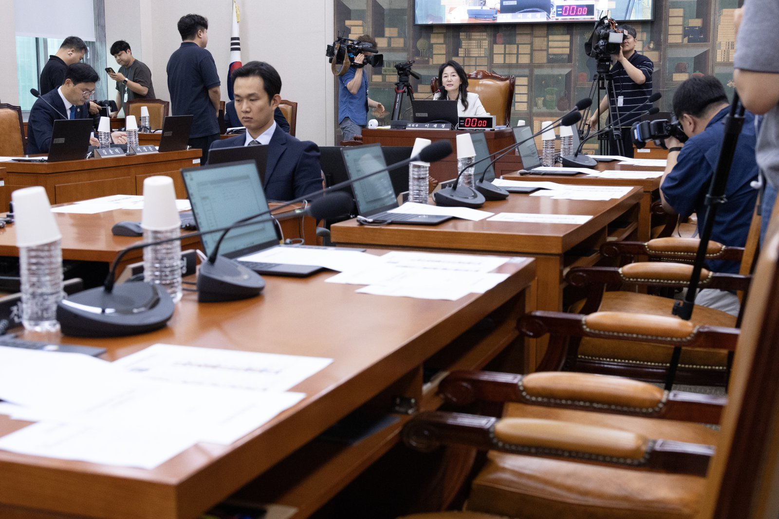 이재정 위원장이 9일 서울 여의도 국회에서 열린 문화체육관광위원회 전체회의에서 발언하고 있다. 2026.7.9 ⓒ 뉴스1