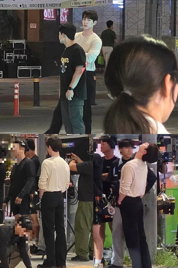 보정도 없는 직찍인데…서강준 비현실적 실물 목격짤