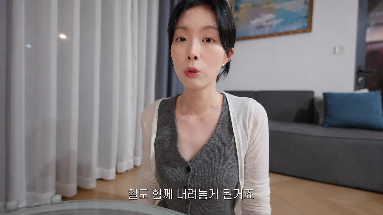 10만 구독자를 보유한 부부 유튜버 ‘용숙부부’ 유 씨는 홀로 다시 시작하는 심경을 전했다. 유튜브 ‘유켠입니다’ 화면