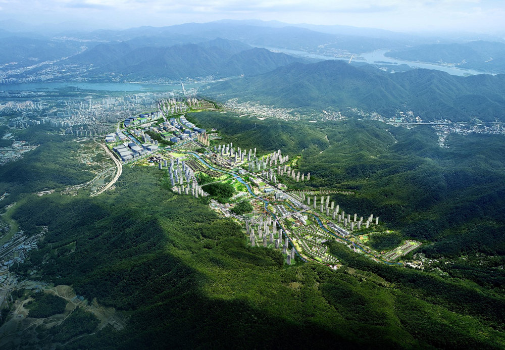 교산신도시 조감도