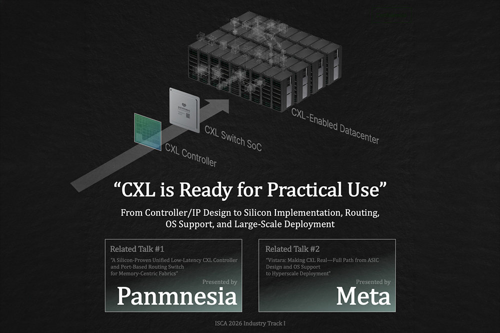  Making CXL Real-ASIC 설계 및 OS 지원에서 하이퍼스케일 배포까지의 전체 경로’ 논문을 발표했다 / 출처=파네시아